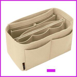 Felt Purse Organizer Insert 13 Compartments Premium Material Tidy Chic